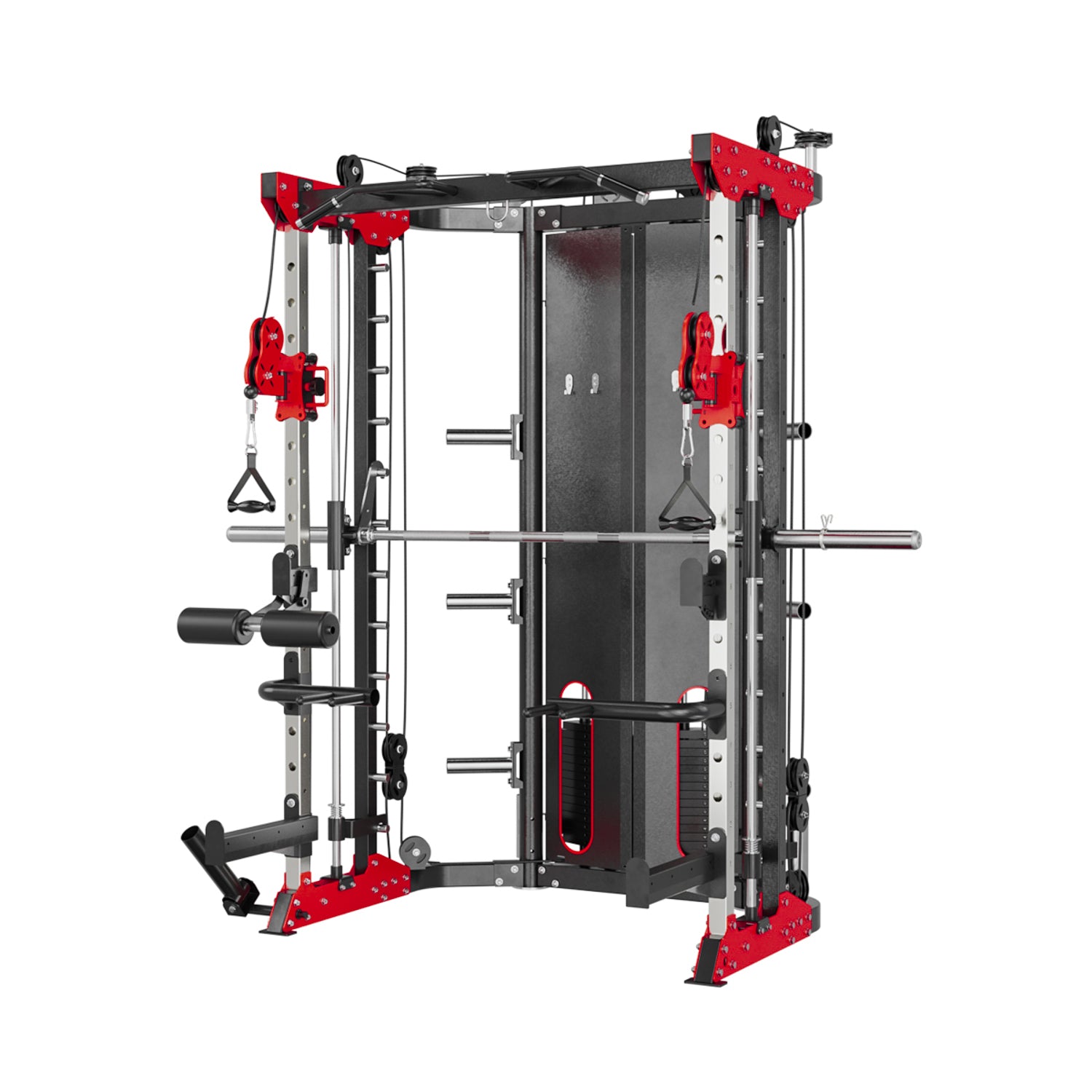 MAJOR FITNESS Spirit B2 Smith Machine With Pulleys All-In-One Functional  Trainer - MAJOR FITNESS Formerly MAJOR LUTIE