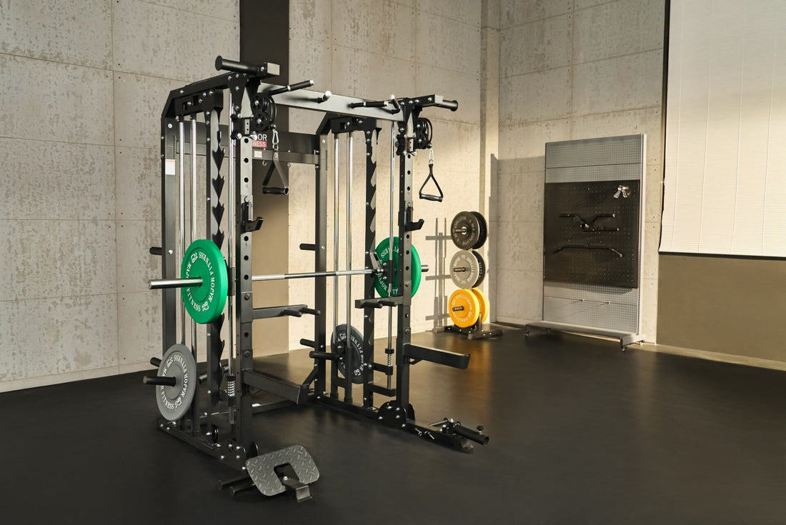 Major Lutie Smith Machine and gym equipment.