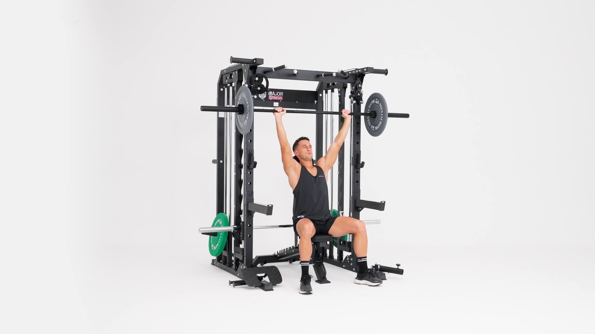 How To Do The Seated Shoulder Press?