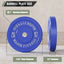 MAJOR FITNESS Low Bounce Bumper Plates Olympic Weight Plates Set
