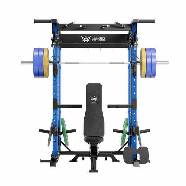 Major Fitness All-In-One Home Gym Smith Machine Package Spirit B52
