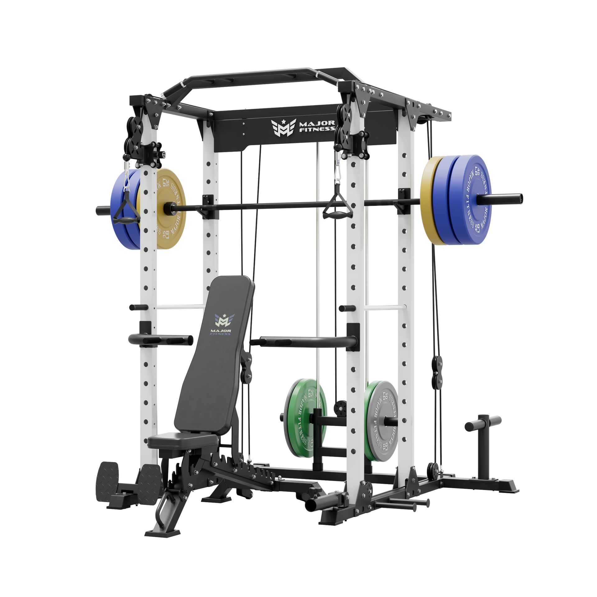 MAJOR FITNESS All-In-One Home Gym Power Rack PLM03