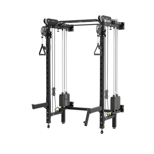 MAJOR FITNESS All-In-One Home Gym Folding Power Rack Lightning F35 Christmas Special Package