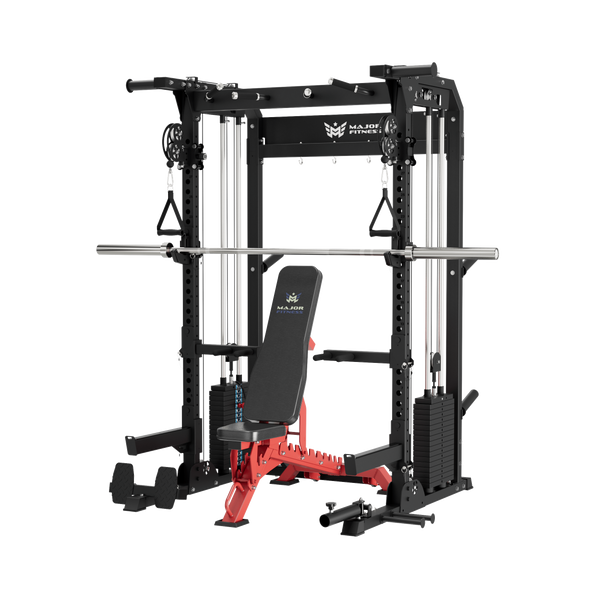 Major Fitness F22 Pro All-In-One Power Rack Package Home Gym
