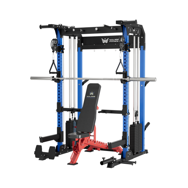 Major Fitness F22 Pro All-In-One Power Rack Package Home Gym
