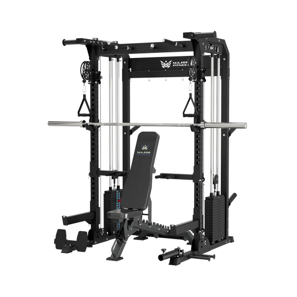 Major Fitness F22 Pro All-In-One Power Rack Package Home Gym
