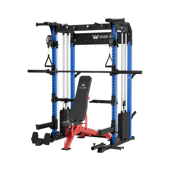 Major Fitness F22 Pro All-In-One Power Rack Package Home Gym
