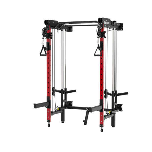 Major Fitness Lightning  F35 Wall-Mount Folding All-In-One Power Rack Home Gym