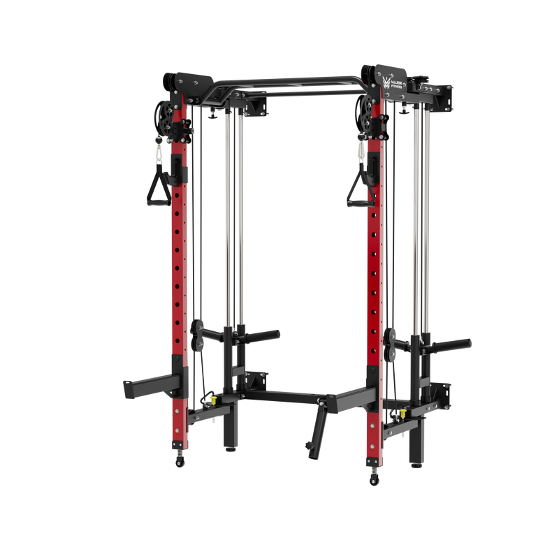 MAJOR FITNESS All-In-One Home Gym Folding Power Rack Lightning F35