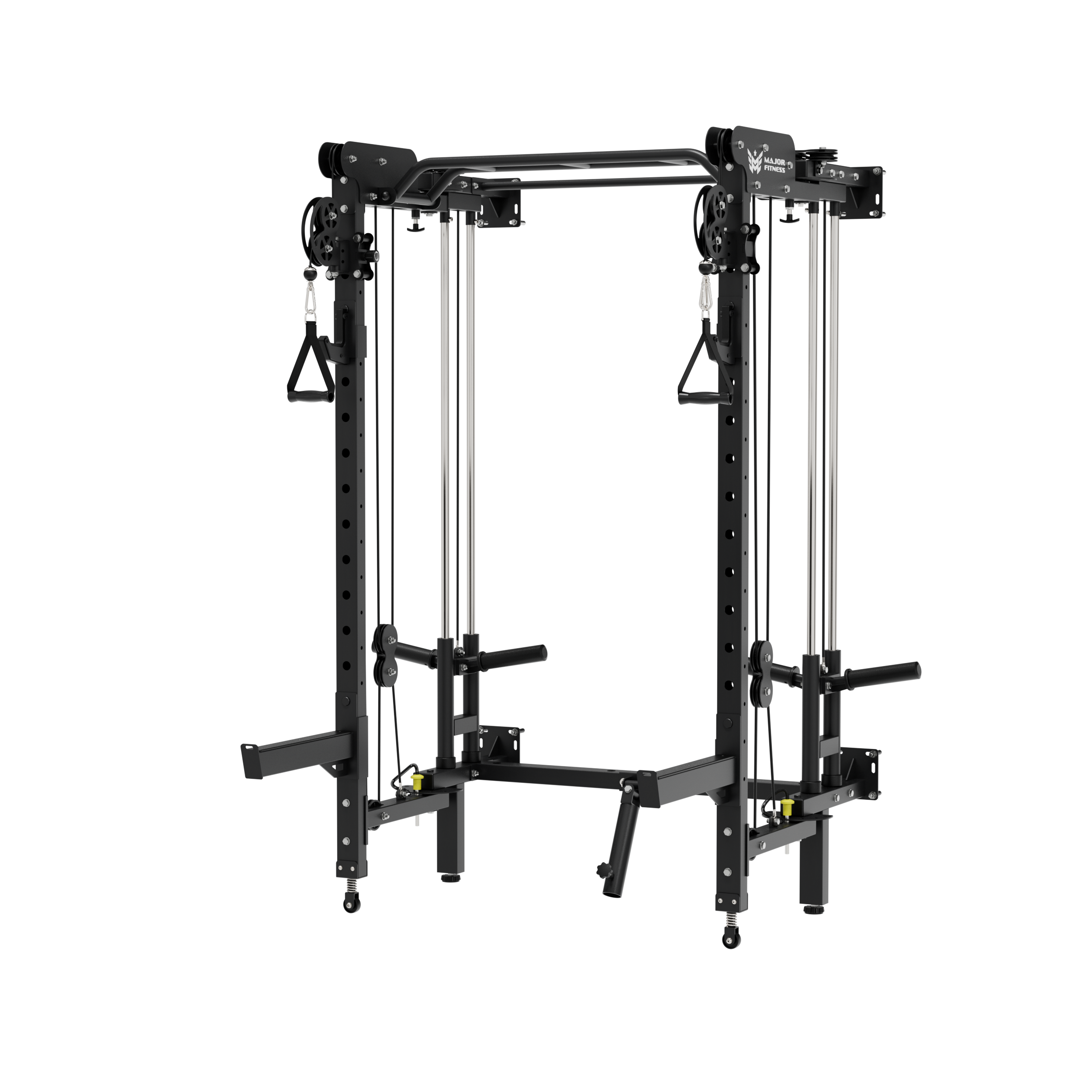 Major Fitness Lightning  F35 Wall-Mount Folding All-In-One Power Rack Home Gym