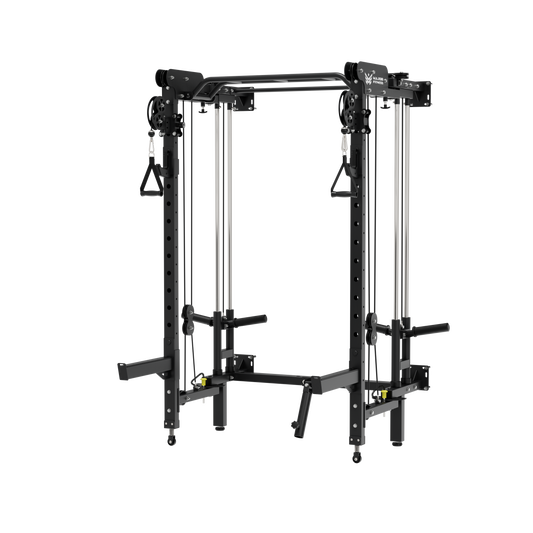 Major Fitness Lightning  F35 Wall-Mount Folding All-In-One Power Rack Home Gym