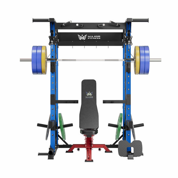 Major Fitness All-In-One Home Gym Smith Machine Package Spirit B52
