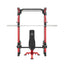 Major Fitness F35 Pro Wall-Mount Folding All-In-One Power Rack Package Home Gym
