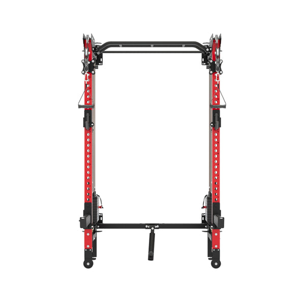 Major Fitness F35 Pro Wall-Mount Folding All-In-One Power Rack Home Gym
