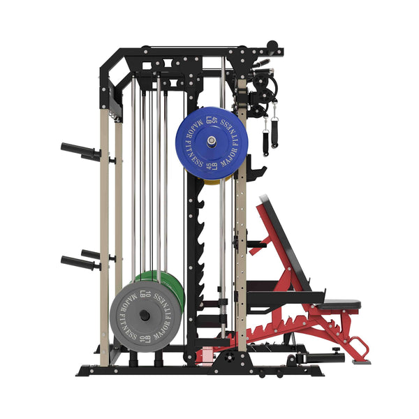 MAJOR FITNESS All-In-One Home Gym Smith Machine Package Spirit B52
