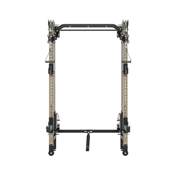 Major Fitness F35 Pro Wall-Mount Folding All-In-One Power Rack Home Gym
