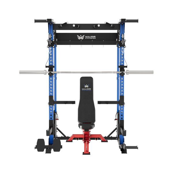 Major Fitness F22 Pro All-In-One Power Rack Package Home Gym
