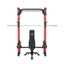 Major Fitness F35 Pro Wall-Mount Folding All-In-One Power Rack Package Home Gym
