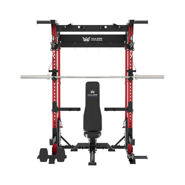 Major Fitness F22 Pro All-In-One Power Rack Package Home Gym
