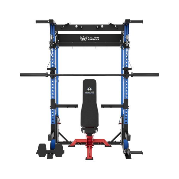 Major Fitness F22 Pro All-In-One Power Rack Package Home Gym
