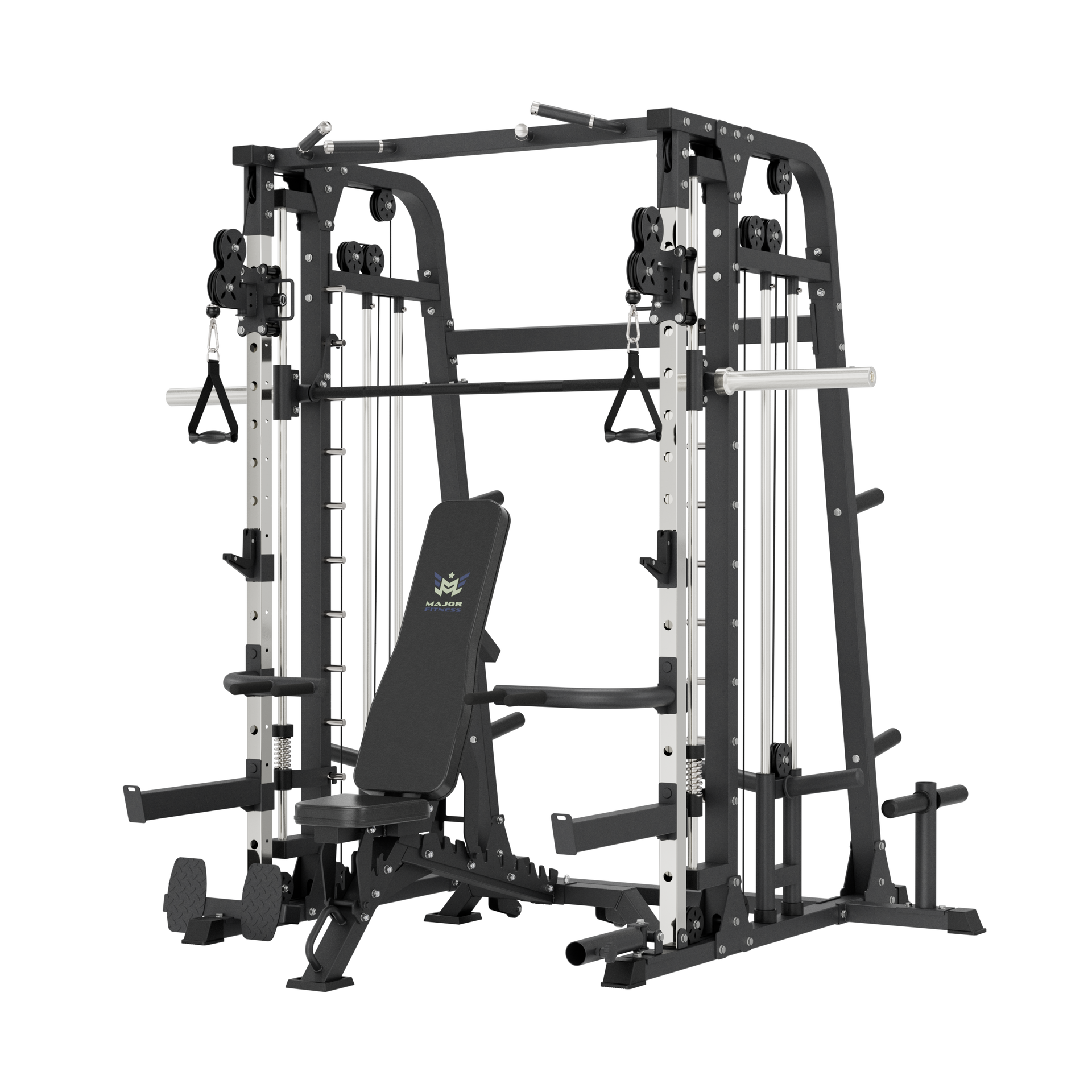 MAJOR FITNESS All-In-One Home Gym Smith Machine Spirit B2