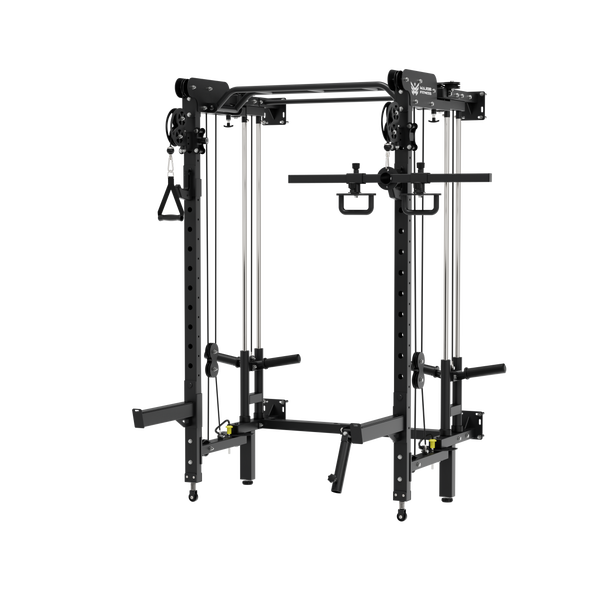 MAJOR FITNESS All-In-One Home Gym Folding Power Rack Lightning F35
