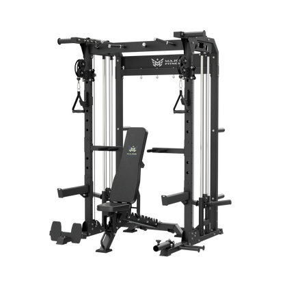 Home Gym Power Rack with Cable F22 - Major Fitness