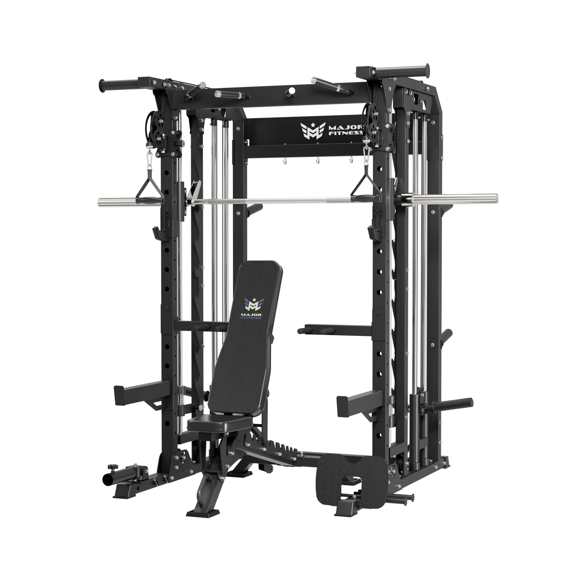 MAJOR FITNESS All-In-One Home Gym Smith Machine Spirit B52