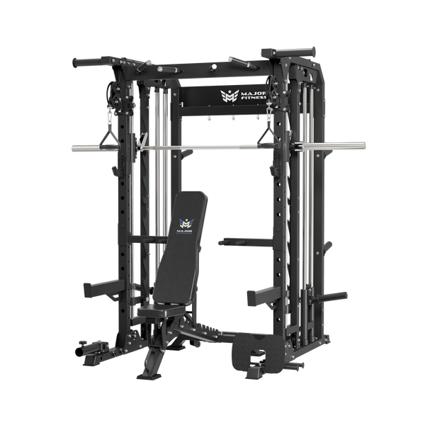 MAJOR FITNESS All-In-One Home Gym Smith Machine Spirit B52
