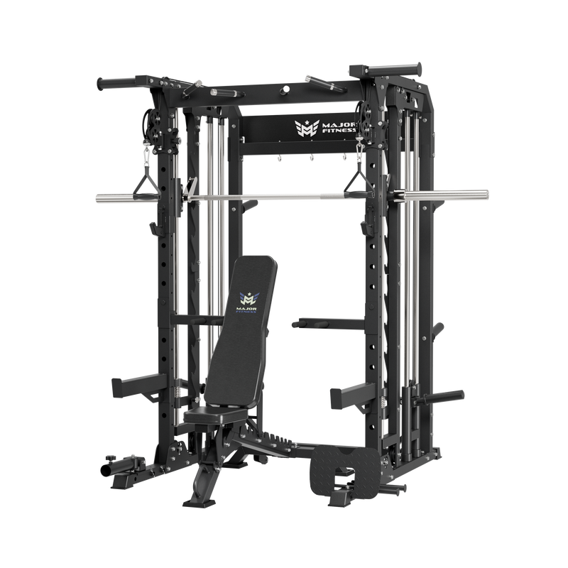 MAJOR FITNESS All-In-One Home Gym Smith Machine Spirit B52