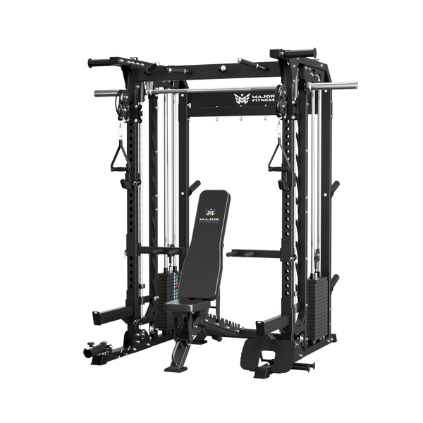 Major Fitness B52 Pro All-In-One Smith Machine Package Home Gym
