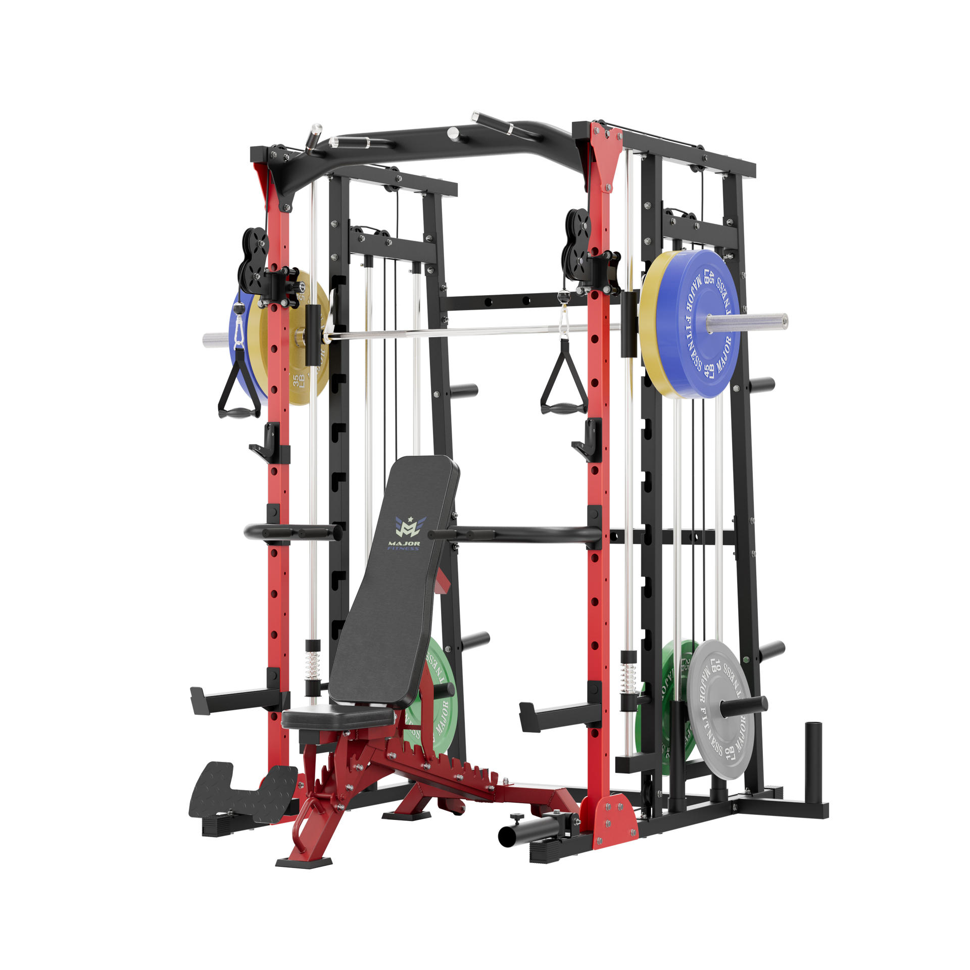 MAJOR FITNESS All-In-One Home Gym Smith Machine SML07