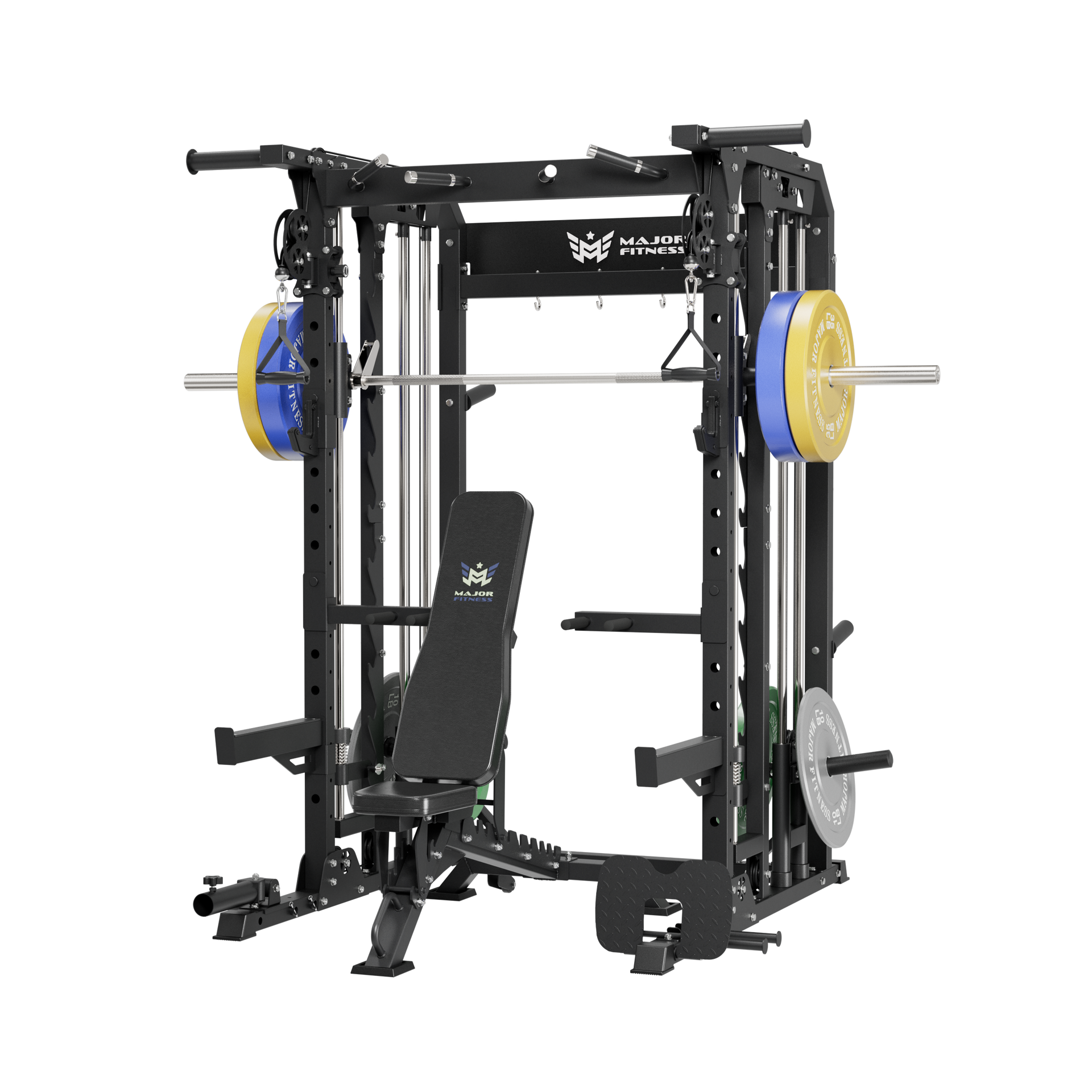 MAJOR FITNESS All-In-One Home Gym Smith Machine Spirit B52