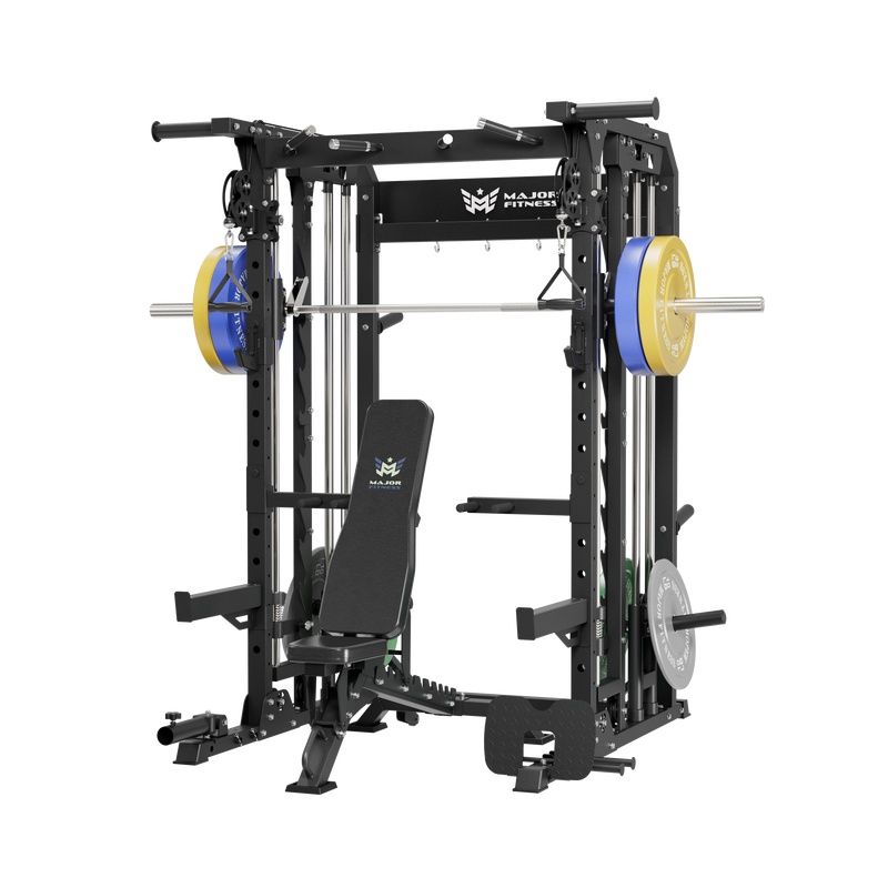 MAJOR FITNESS All-In-One Home Gym Smith Machine Spirit B52