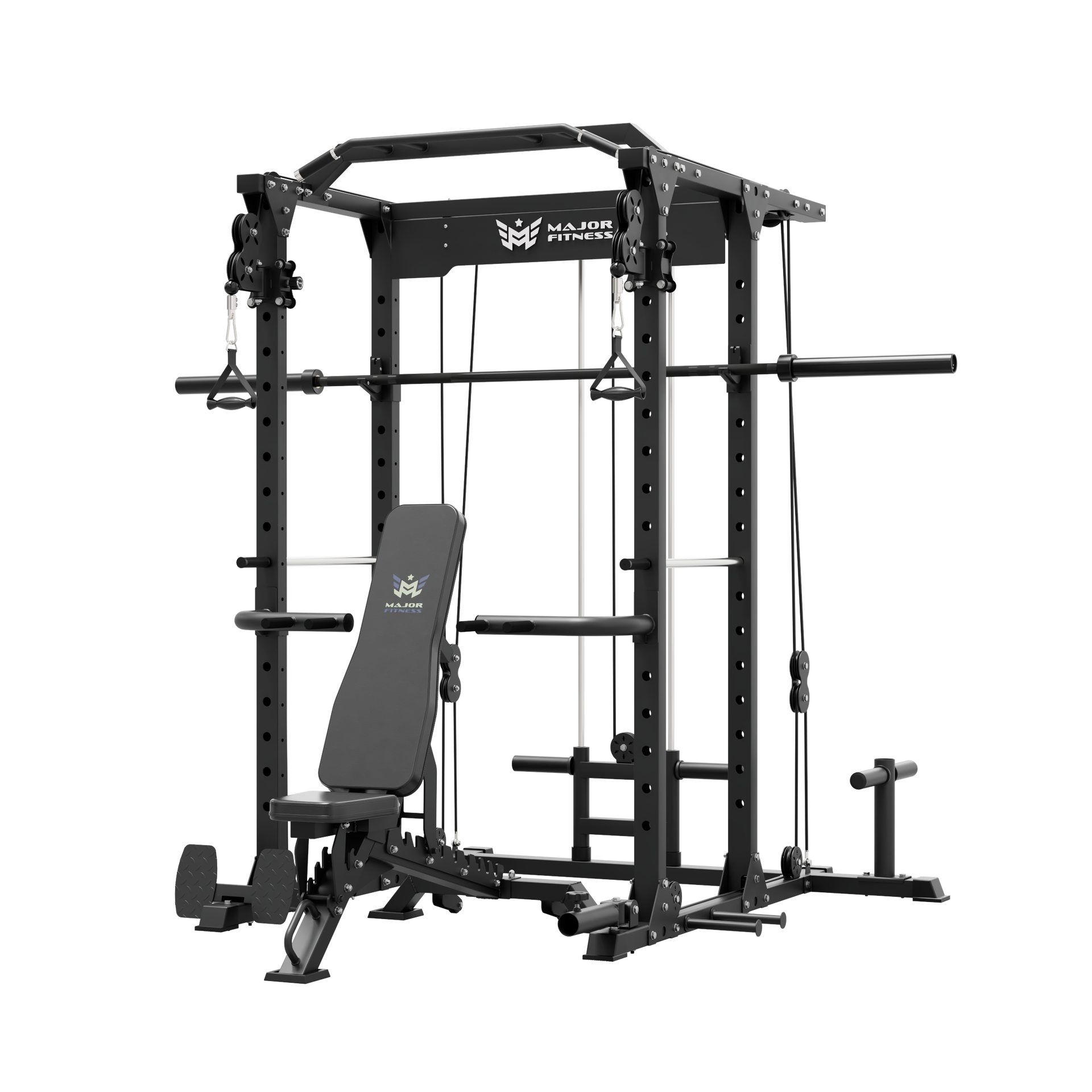 Major Fitness PLM03 Power Rack All-In-One Home Gym