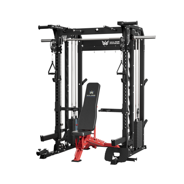 Major Fitness B52 Pro All-In-One Smith Machine Package Home Gym
