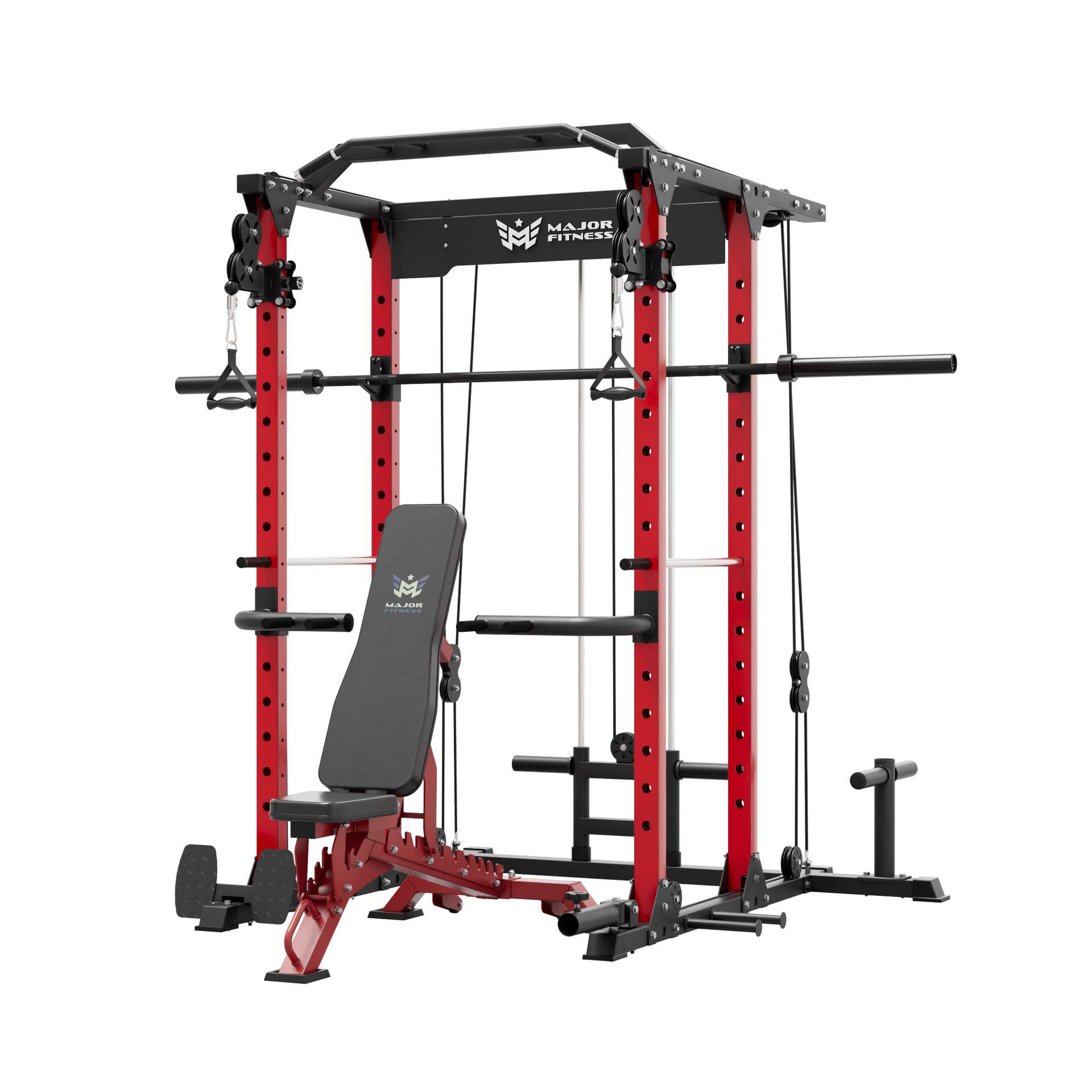 Major Fitness PLM03 Power Rack All-In-One Home Gym