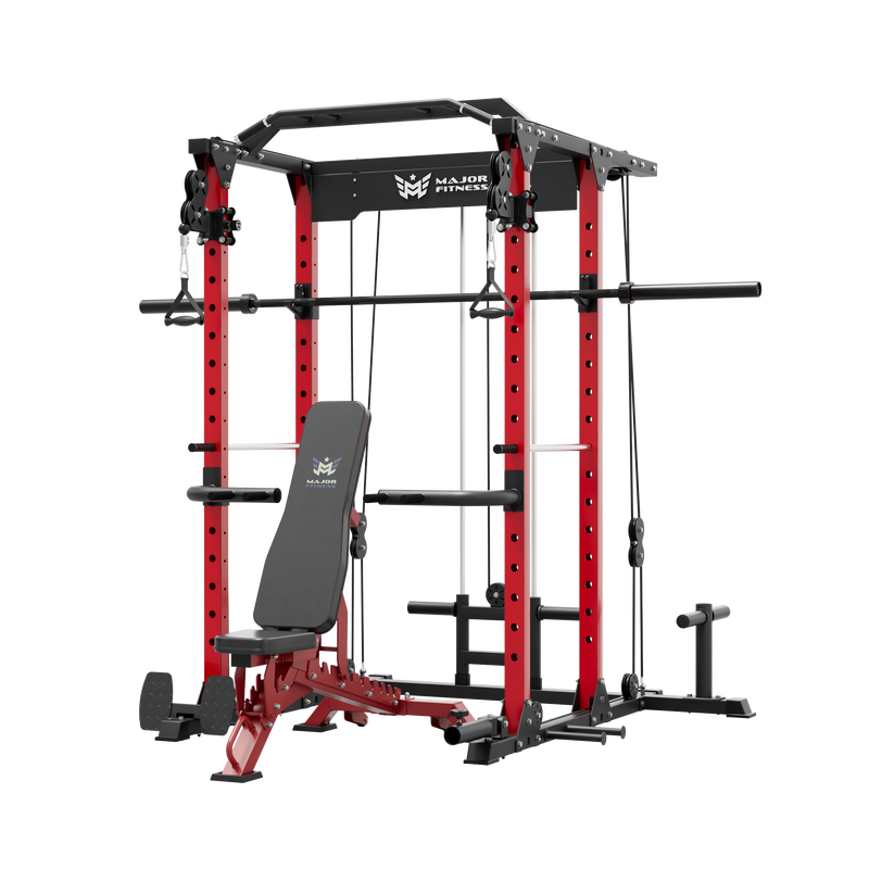 MAJOR FITNESS All-In-One Home Gym Power Rack PLM03