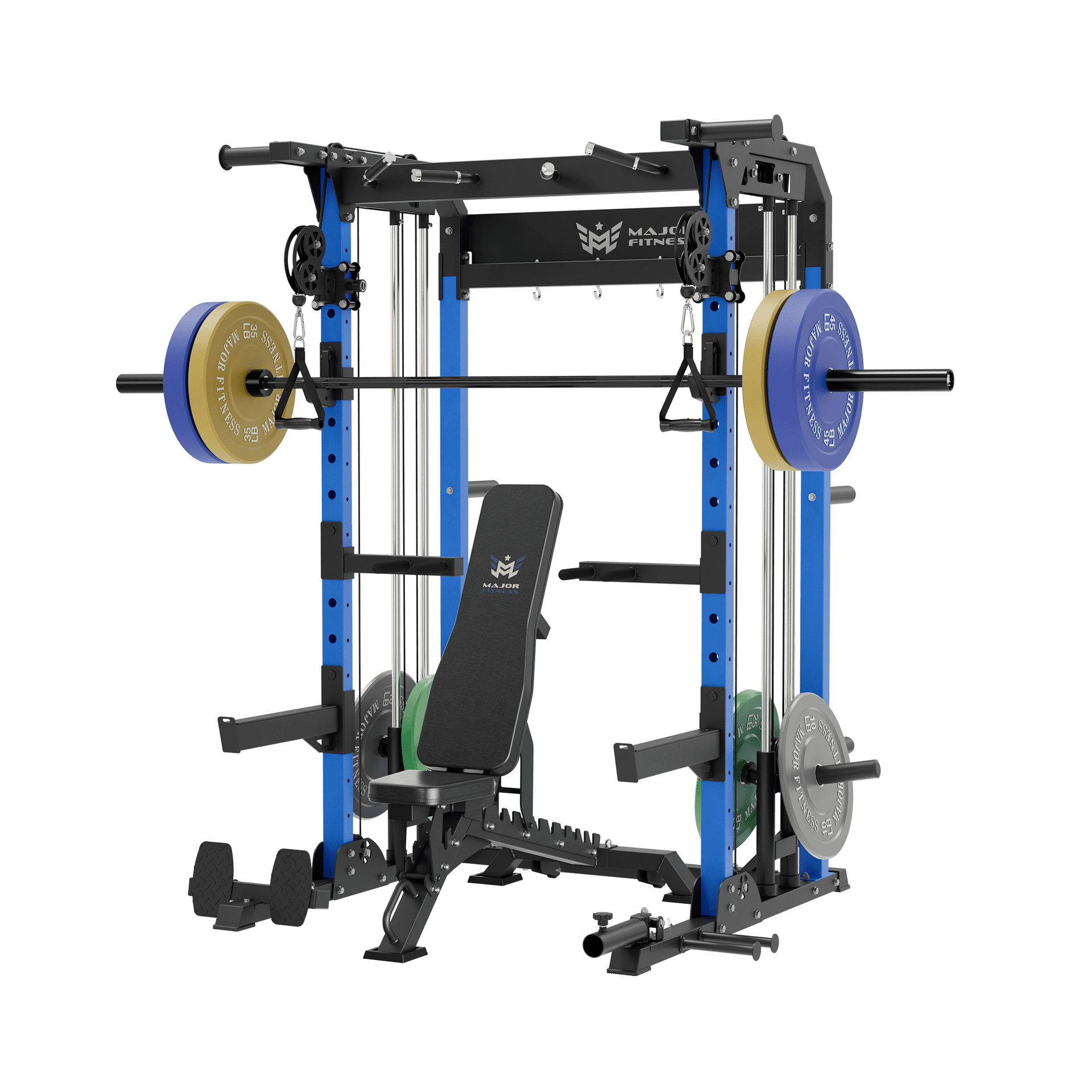 MAJOR FITNESS All-In-One Home Gym Power Rack F22