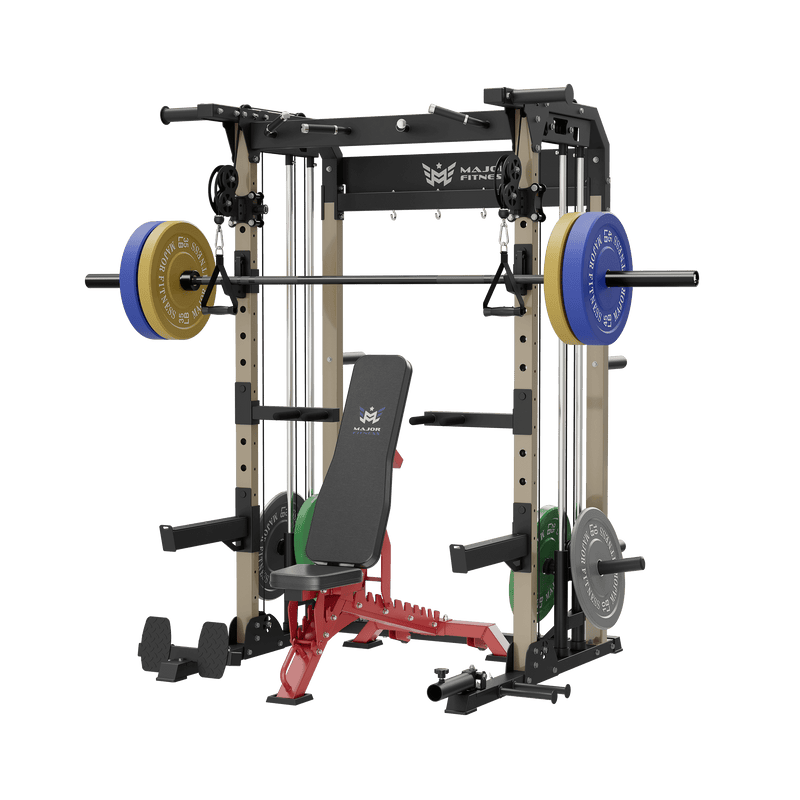 MAJOR FITNESS All-In-One Home Gym Power Rack Package F22