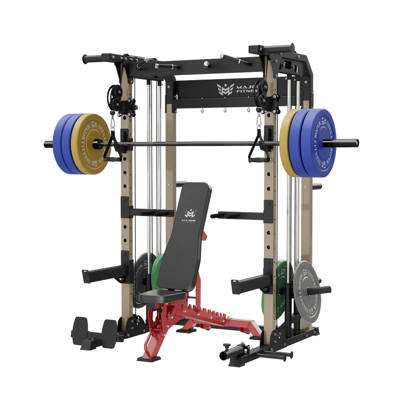 MAJOR FITNESS All-In-One Home Gym Power Rack Package F22