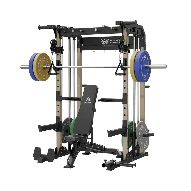 MAJOR FITNESS All-In-One Home Gym Power Rack Package F22