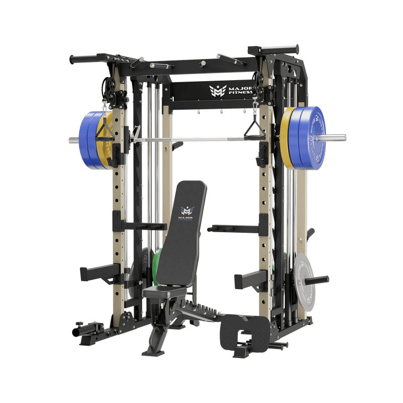 MAJOR FITNESS All-In-One Home Gym Smith Machine Spirit B52