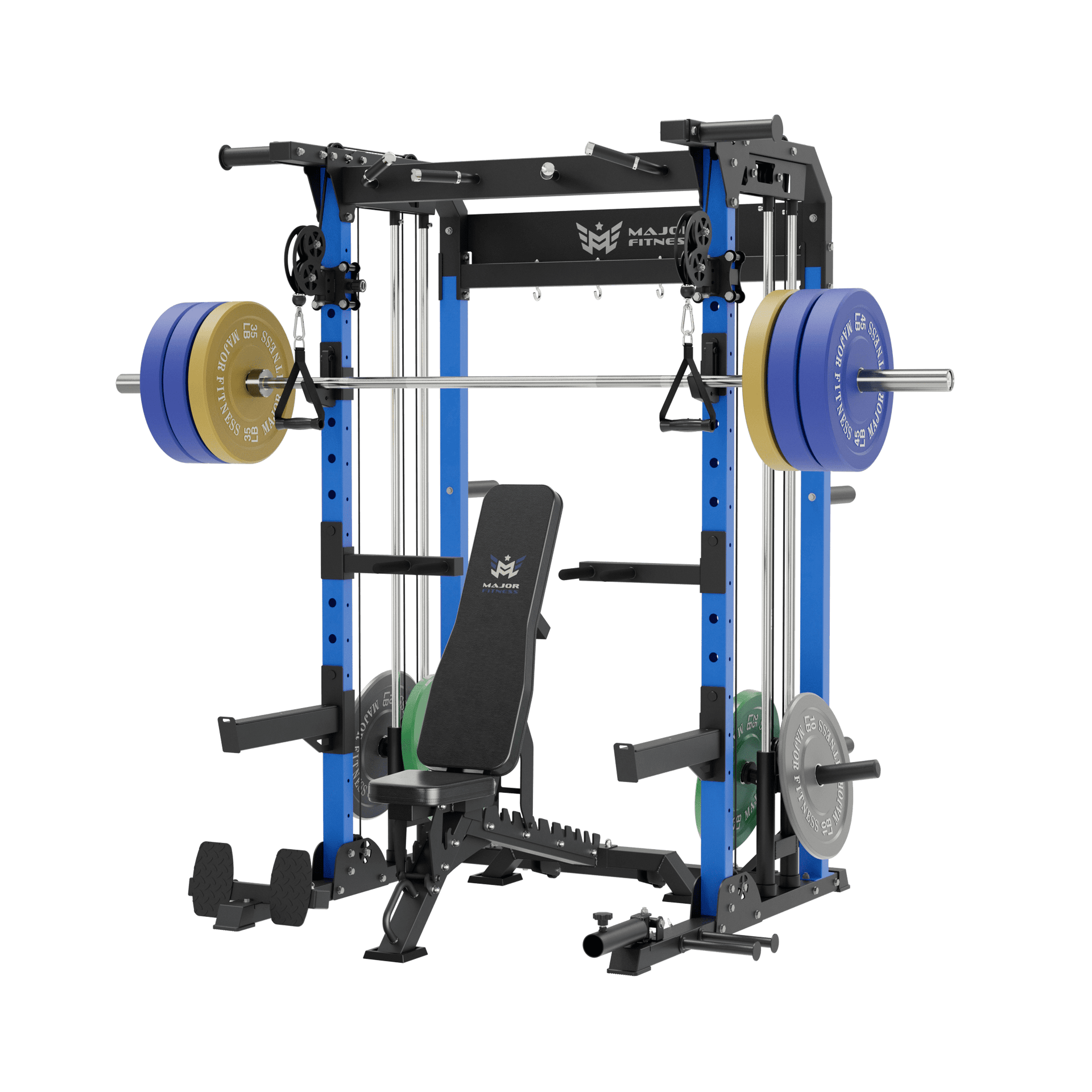 MAJOR FITNESS All-In-One Home Gym Power Rack Package F22