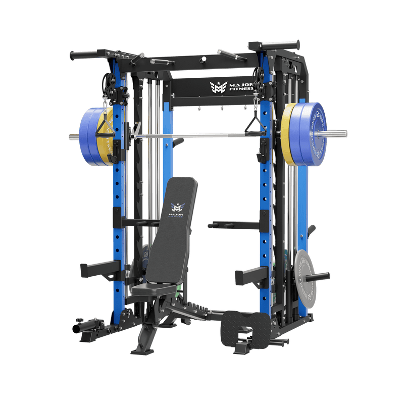 MAJOR FITNESS All-In-One Home Gym Smith Machine Package Spirit B52