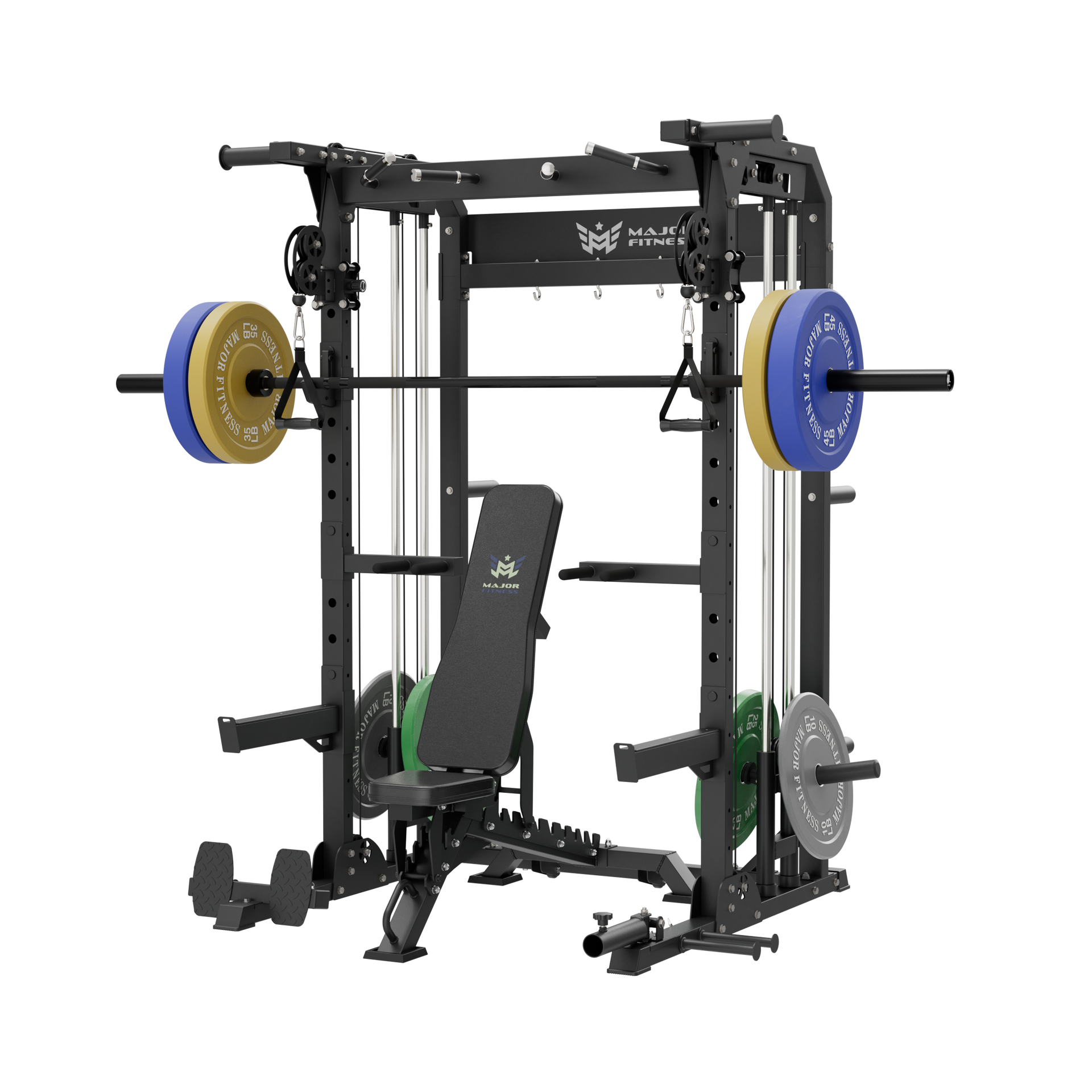 MAJOR FITNESS All-In-One Home Gym Power Rack F22