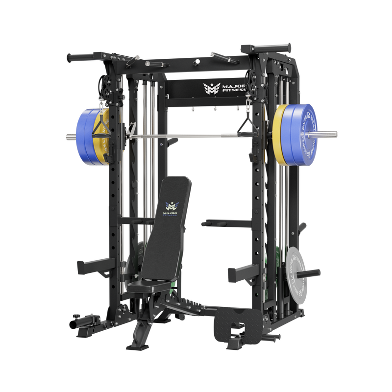 MAJOR FITNESS All-In-One Home Gym Smith Machine Spirit B52