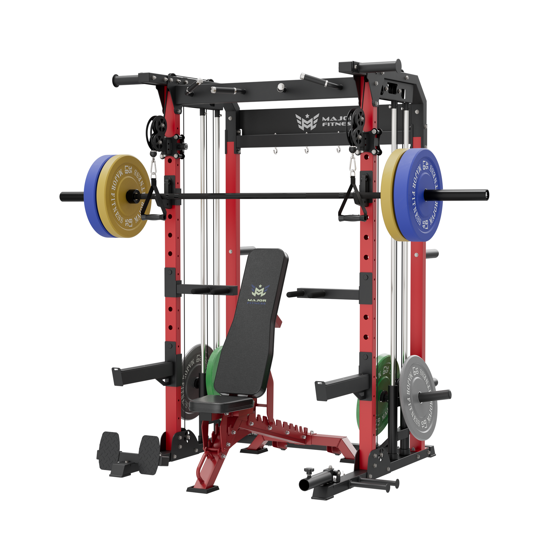 MAJOR FITNESS All-In-One Home Gym Power Rack F22