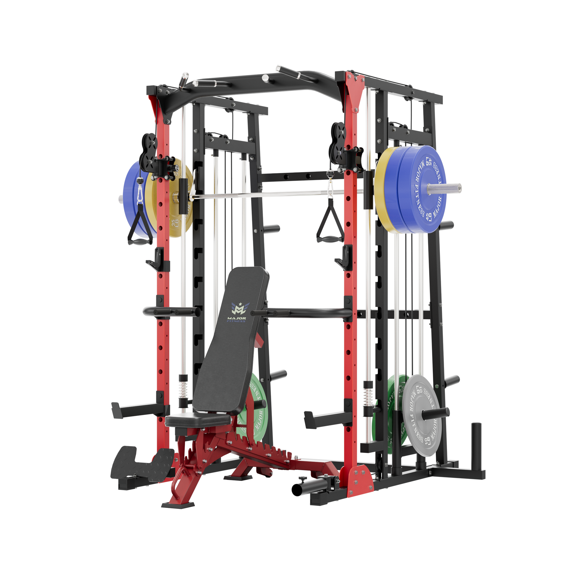 Major Fitness SML07 All-In-One Smith Machine Home Gym