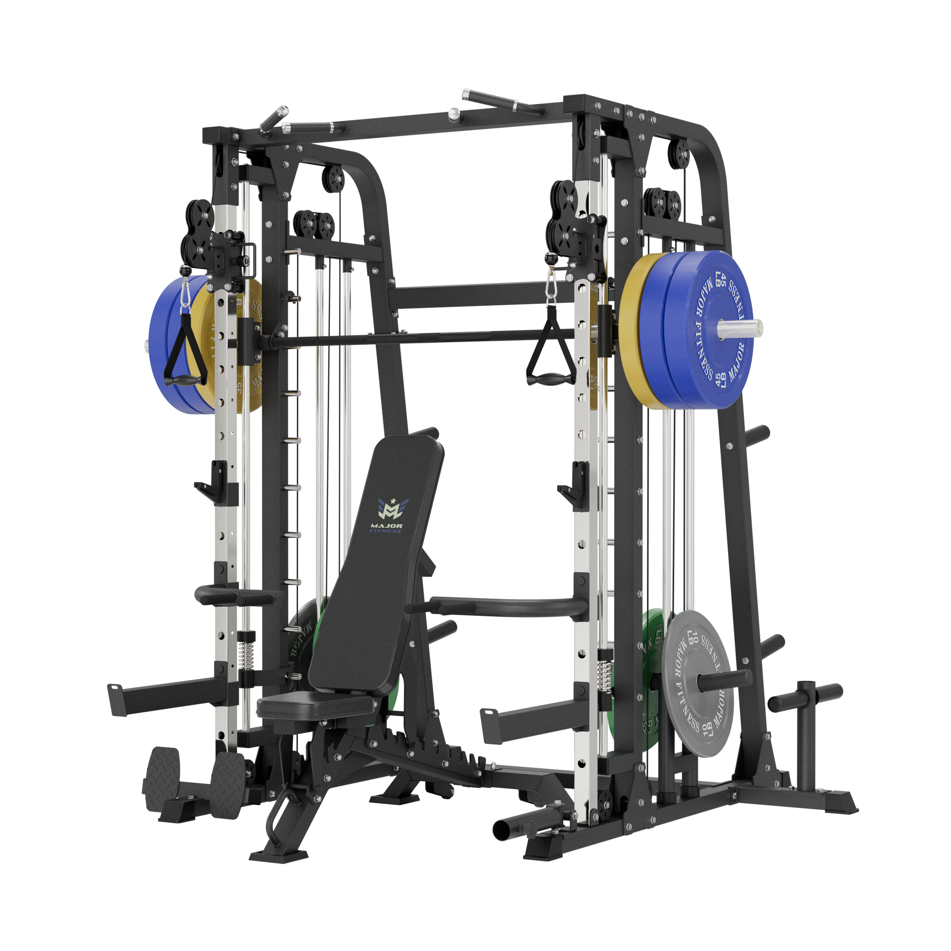 MAJOR FITNESS All-In-One Home Gym Smith Machine Spirit B2